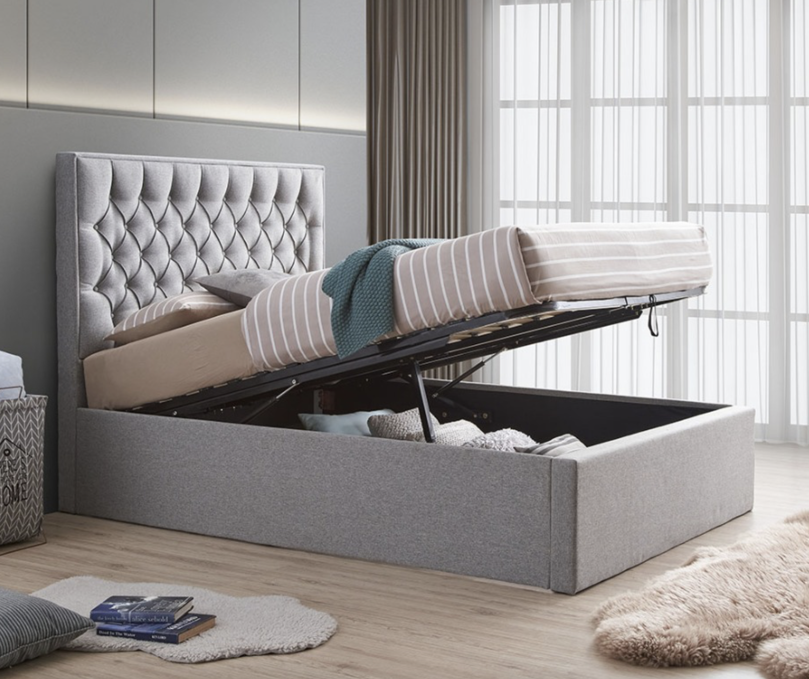 Bedroom furniture with storage Perth